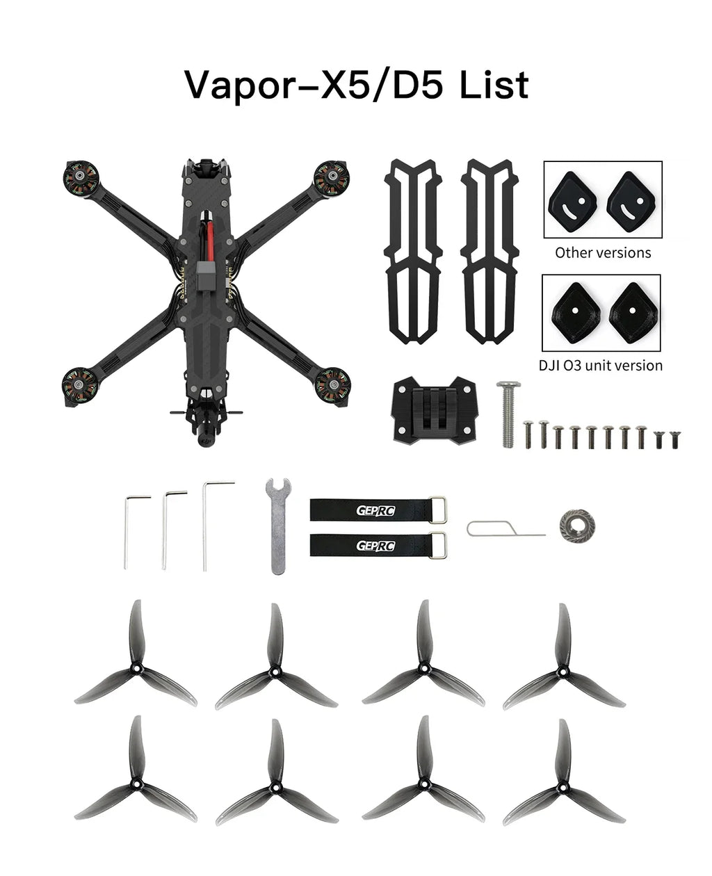 FPV Drone 6 Inch Analog Freestyle X-Shaped Quadcopter | Tidesmit Tidesmit