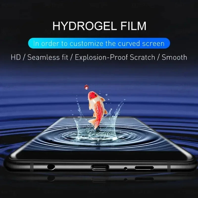 Motorola Edge Screen Protector - 5 Pack Hydrogel Film Full Coverage Tidesmit