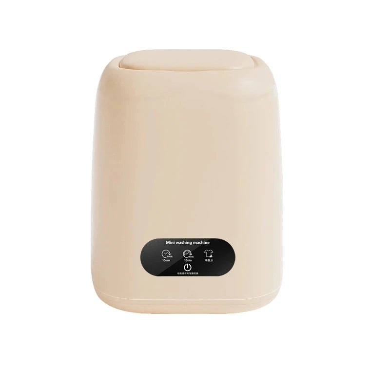 Tidesmit portable mini washing machine for underwear and baby clothes featuring automatic spin dryer 220V side view