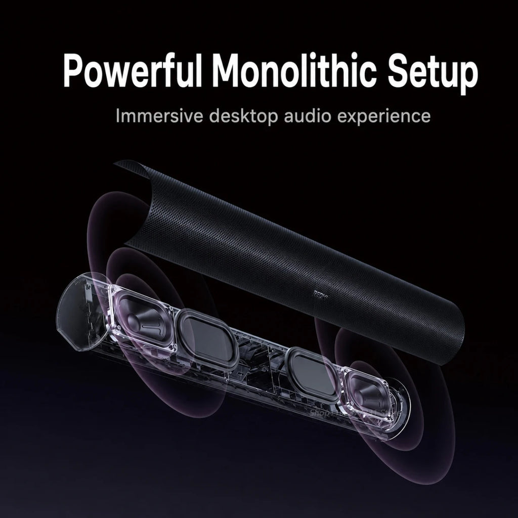 NEW Mijia REDMI Computer Speaker 2 Pro Set Four-Unit Two-Channel Stereo RGB Ambient Light Bluetooth 5.0 Built-in Microphone CN