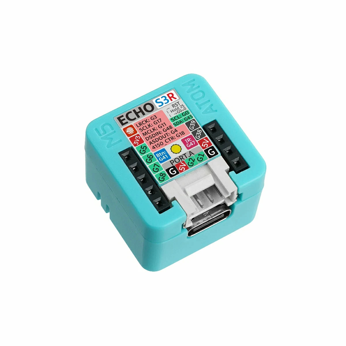 Original M5Stack ATOM Echo or Base ASR ESP32 Programmable Smart Speaker Development Board Kit For Home Assistant Voice Control