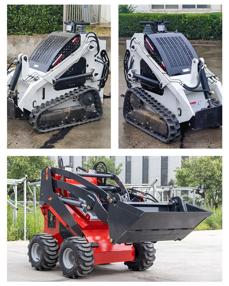 Custom Cheap Mini Skid Steer Loader Manufacturing Mini Skid Steer Loader for Sale