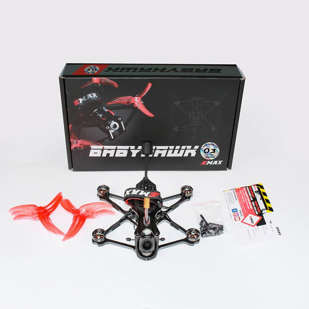Babyhawk O3 4K FPV Drone 3.5-Inch Quadcopter - 4S PNP Model Tidesmit