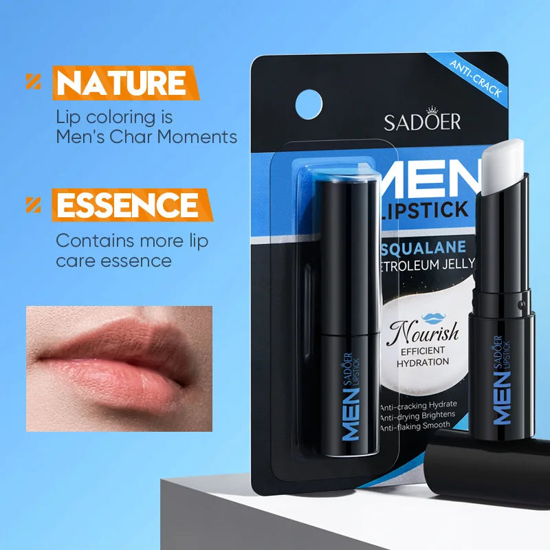 Mens Lip Treatment Balm - Moisturizing Vitamin E Repair by Tidesmit Lip Care SKY BLUE China Mainland Tidesmit