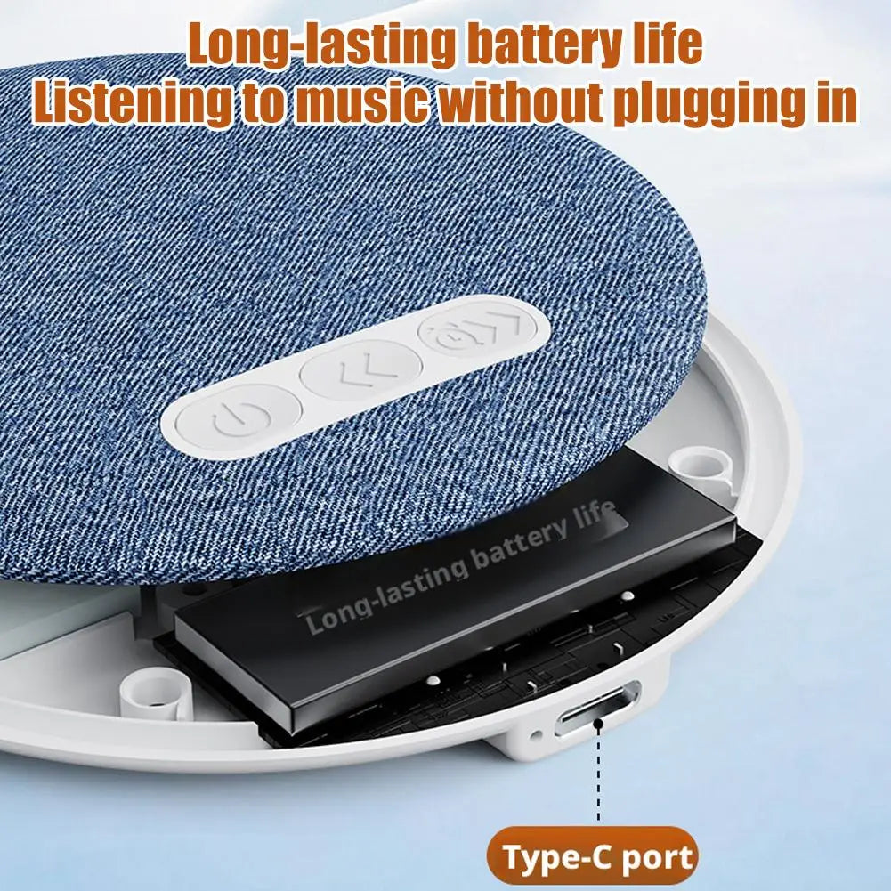 Mini Sleeping Bluetooth Speaker Nature Sound White Noise Soundbar Wireless MP3 Music Player Ultra Thin Timed Shutdown Audio Pla