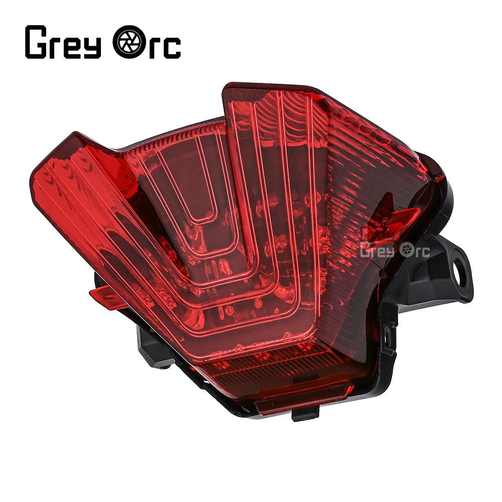 Motorcycle LED Rear Tail Light Brake Turn Signal Integrated Light For Yamaha MT-07 MT07 2018 2019 2020 2021 2022 2023 2024