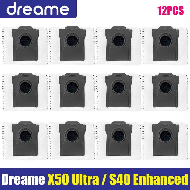 Tidesmit replacement parts kit for Dreame X50 Ultra and S40 Enhanced including roller brush, Hepa filter, and mop cloth