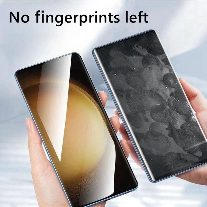 1-3PCS Curved Screen Protector For Samsung Galaxy S23 Ultra , S22 ultra , S21 ultra  , S24 ultra Ceramic Film - Tidesmit