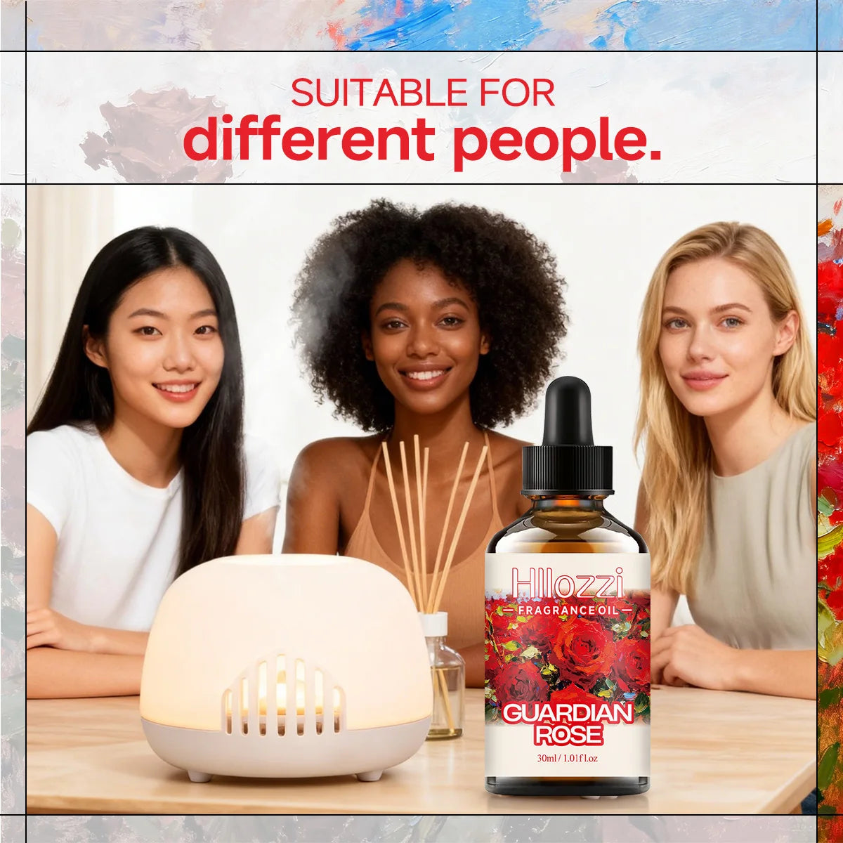 GUARDIAN ROSE FRAGRANCE OIL: For aromatherapy, diffusing, fargrance and candle Scented Candle.
