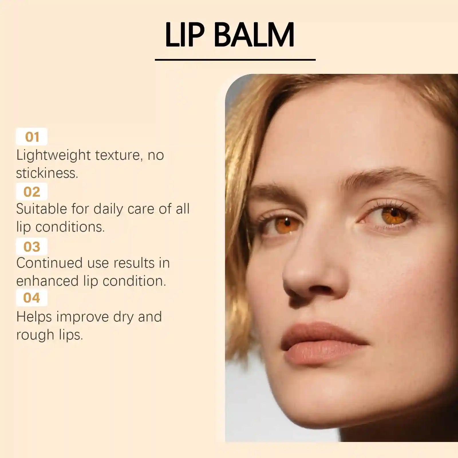Moisturizing Lip Balm Set – 6 Piece Hydrating Kit for Dry Lips Lip Care Tidesmit