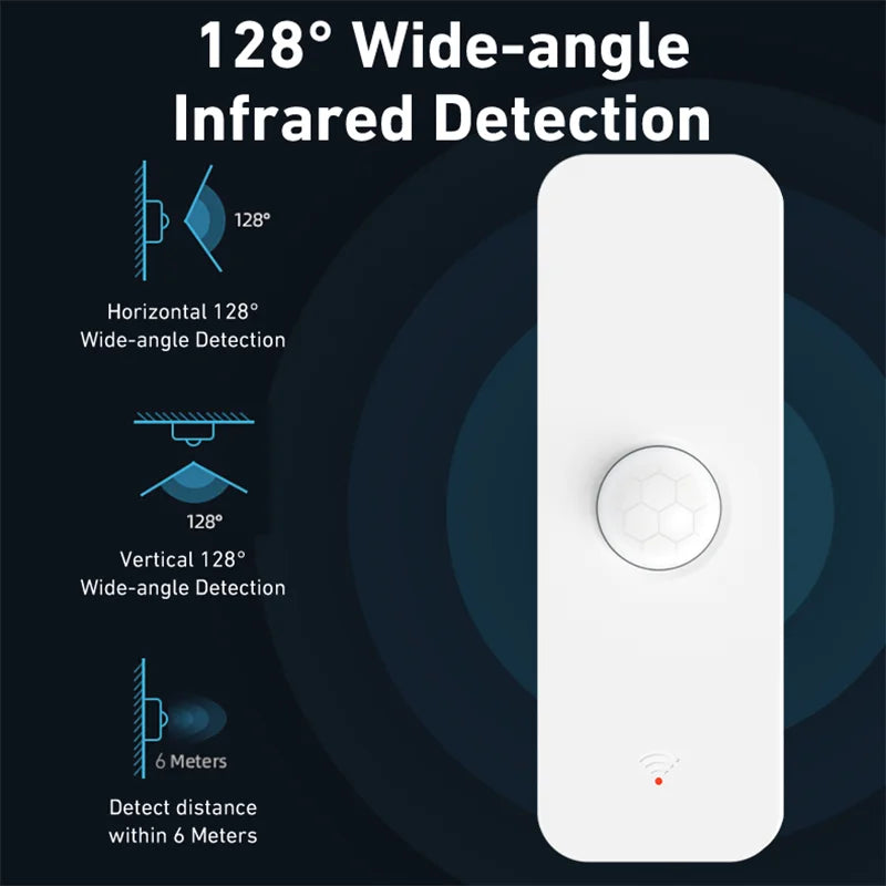 PIR Motion Sensor WiFi Smart Home Security Alarm by Tidesmit Tidesmit