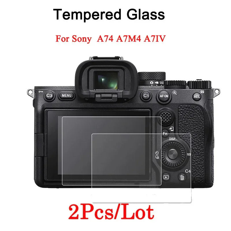 Sony Alpha Screen Protector | 9H Tempered Glass 2-Pack Tidesmit