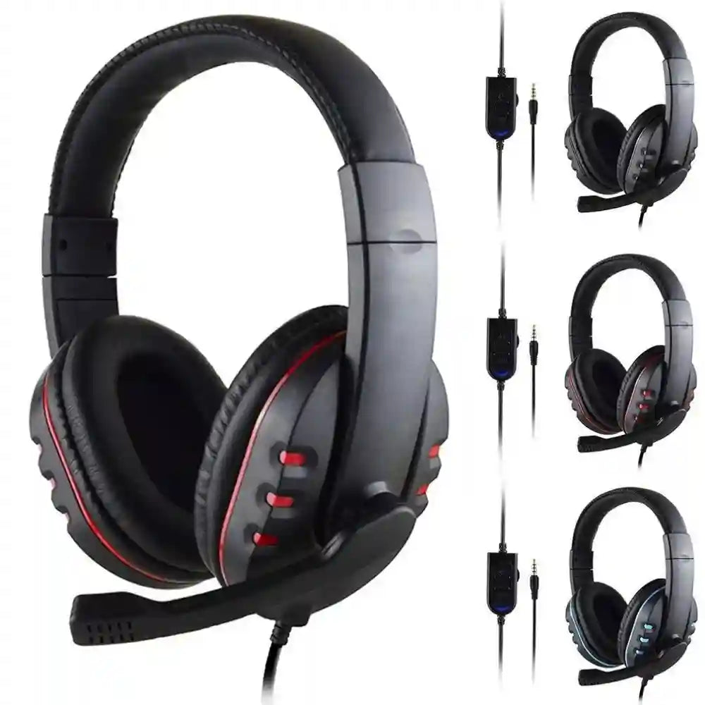 Wired Gaming Headphones with Noise Cancelling Mic | Tidesmit Tidesmit