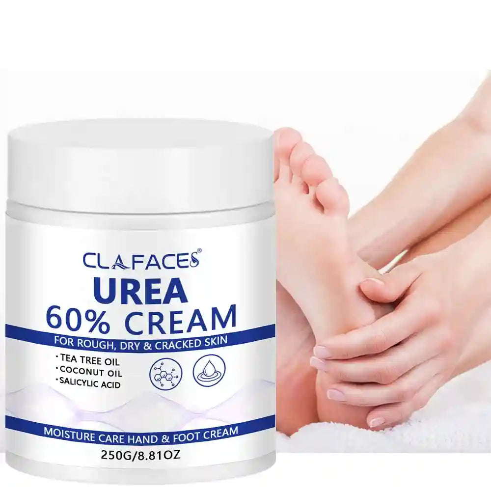 Uric Acid Foot Cream for Cracked Heels | Salon-Quality Repair | Tidesmit Scrubs Treatments Tidesmit