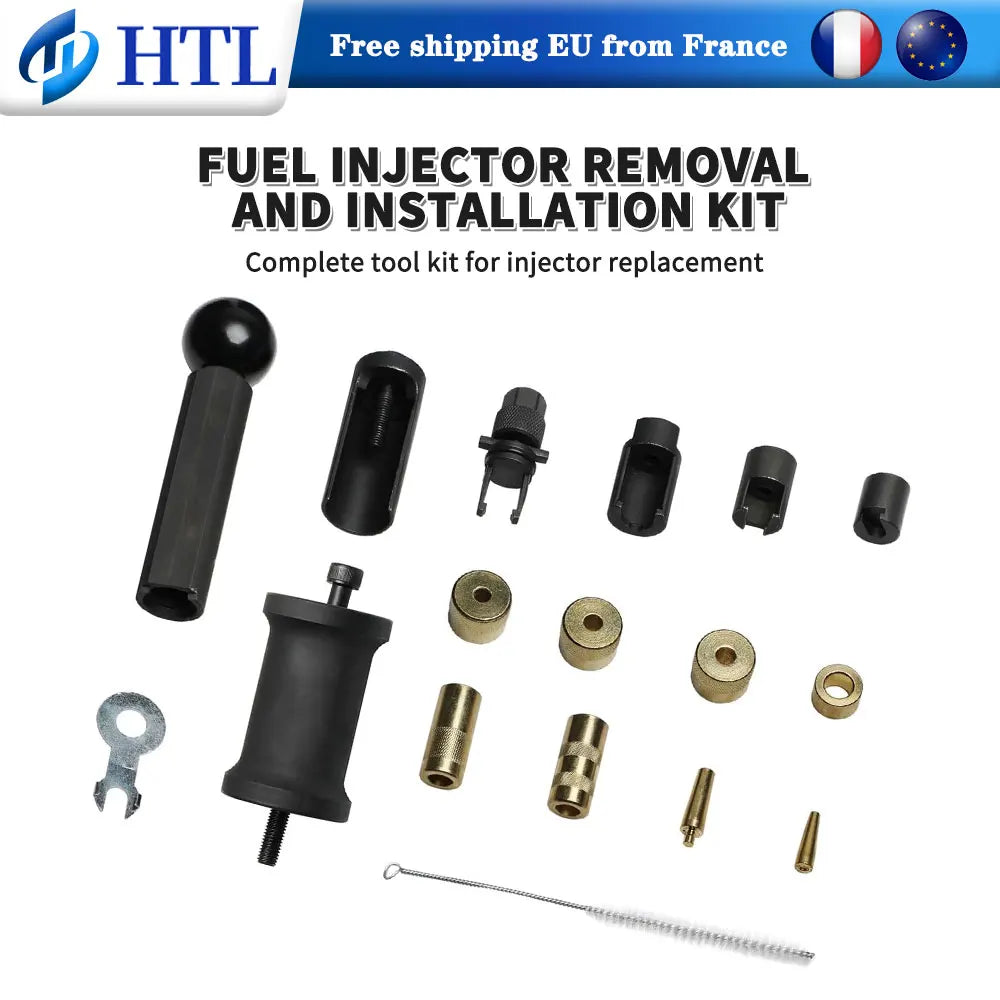 T10133 Fuel Injector Puller Removal Kit Injector Seal Installer Tool For Audi VW Seat Skoda VAG V6 V8 FSI Petrol Engine