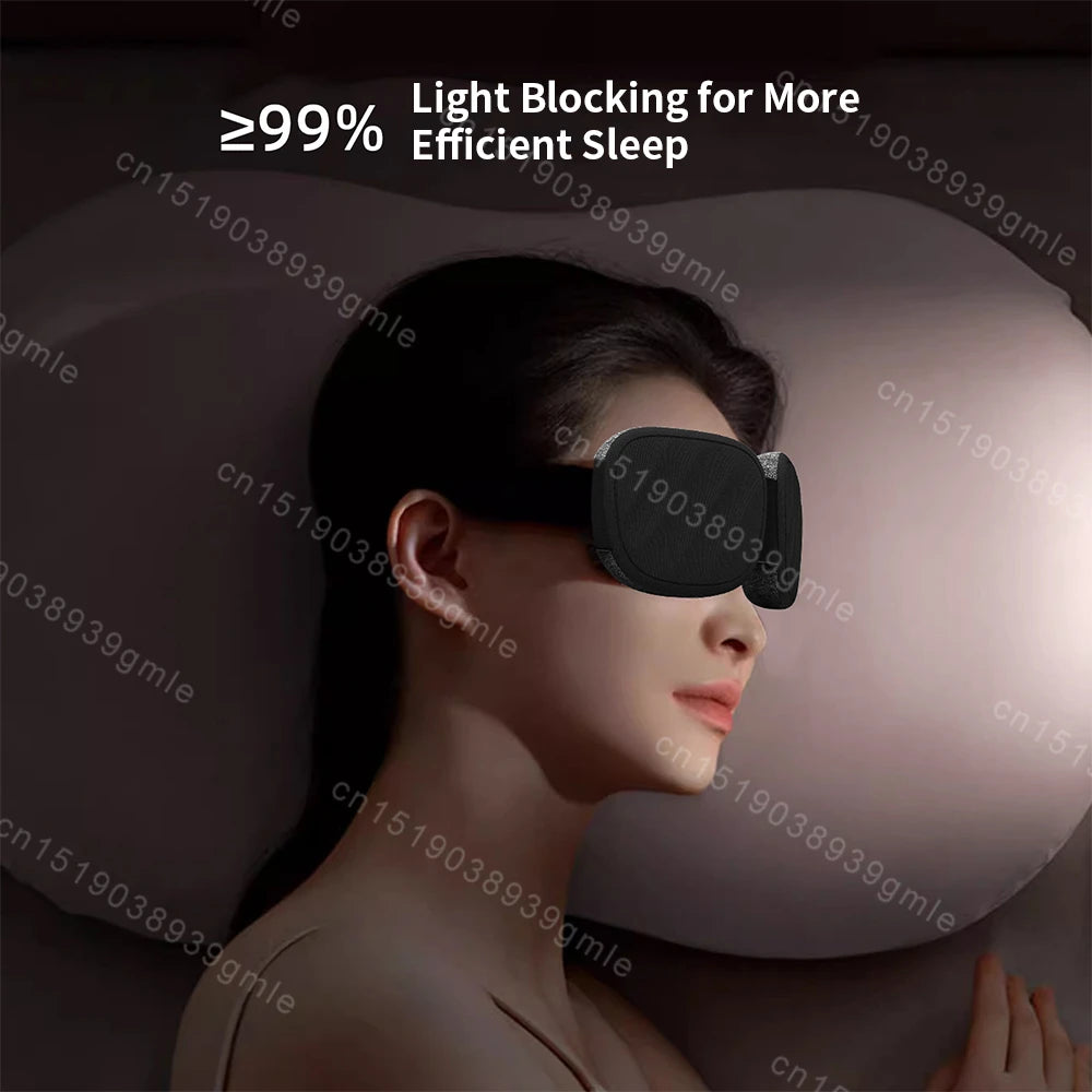 Adjustable 3D Sleeping Eye Mask - Ergonomic Light Blocking Aid Tidesmit