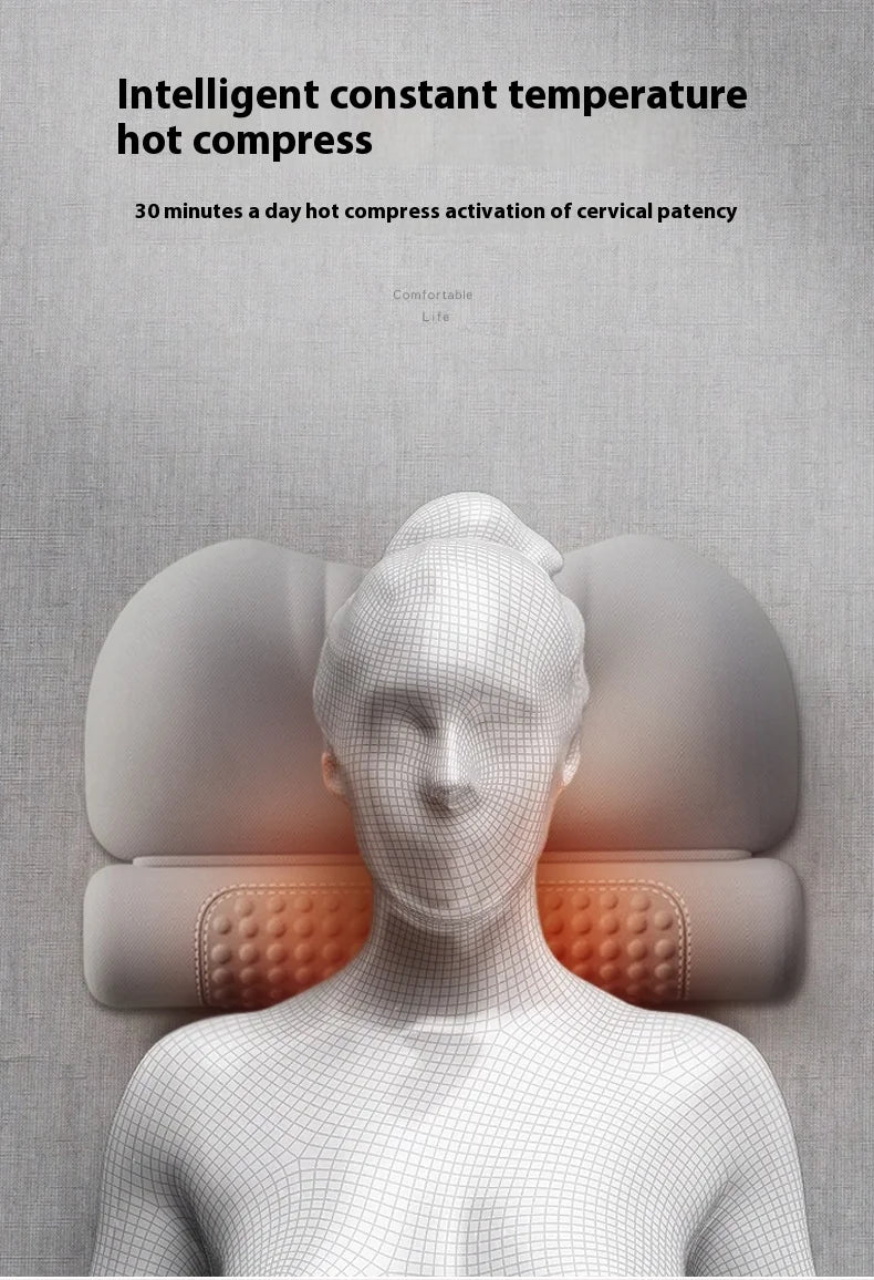 Wormwood Heating Cervical Pillow | Portable Electric Muscle Massager Massage Cushion Tidesmit
