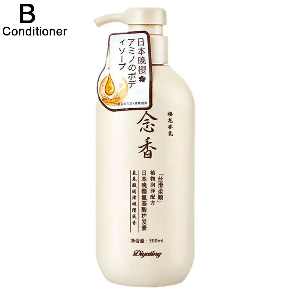 300ml Japanese Shampoo Evening Amino Acid Shampoo Shampoo Conditioner and E3L0