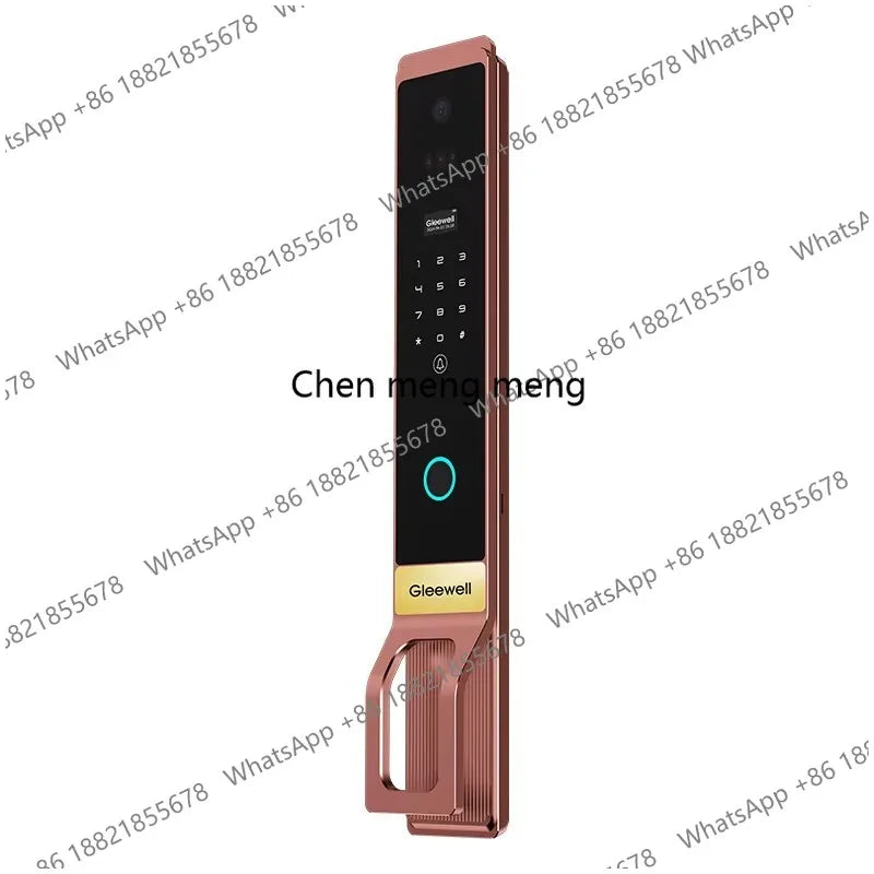3D Palmar Vein Smart Door Lock Tuya U Smart Go Security Camera Intelligent Biometric Fingerprint And Face Recognition Smart Lock