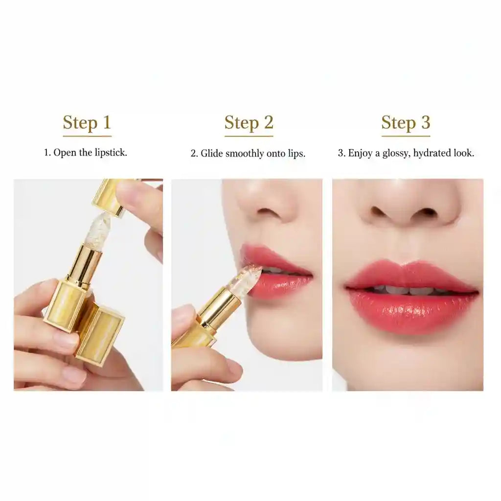 Moisturizing Lip Balm with Gold Foil Tint - Tidesmit Color Changing Lip Care Lip Care Tidesmit