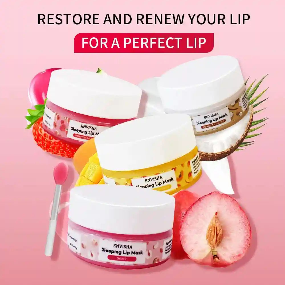 Watermelon Lip Sleeping Mask - Nourishing Hydrating Balm Treatment Lip Care Tidesmit