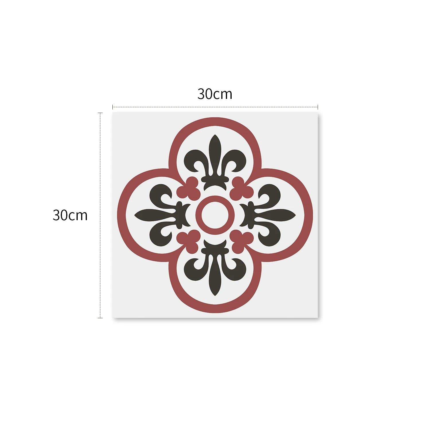 Peel and Stick Floor and Wall Tile Waterproof  Flooring for Bathroom, Vinyl Self Adhesive Flooring Tile 6PCS Backsplash