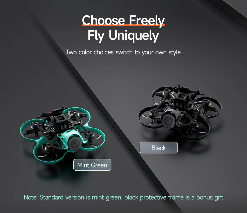 1.6 Inch FPV Freestyle Drone - ELRS 2.4G High Performance Quadcopter Tidesmit