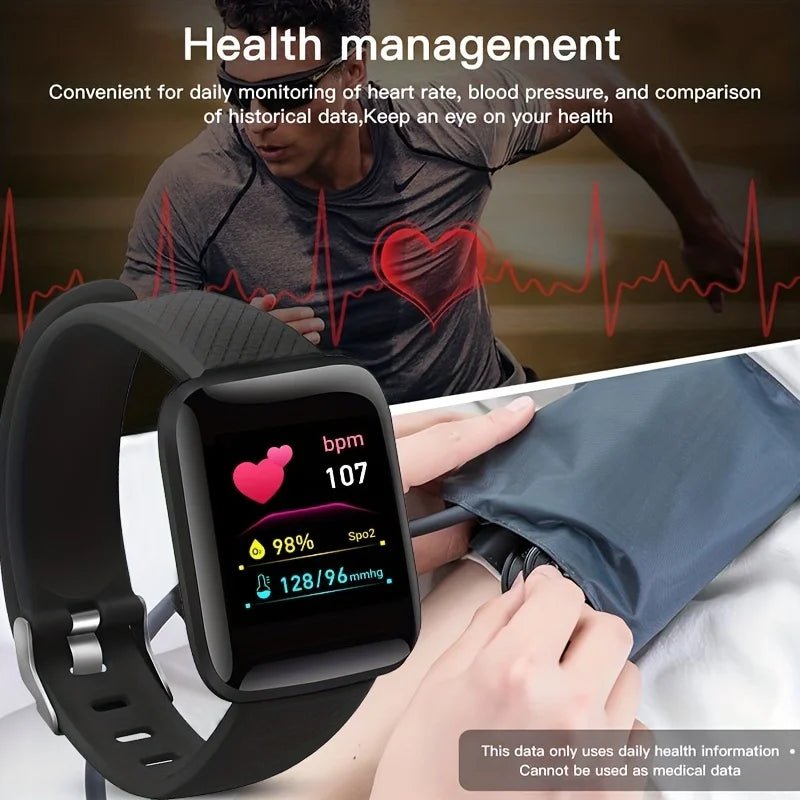 Smartwatch Men Women Kids Watch Electronic Smart Watches D20 Y68 Clock Fitness Monitor Birthday Gift For IOS Android Bracelet