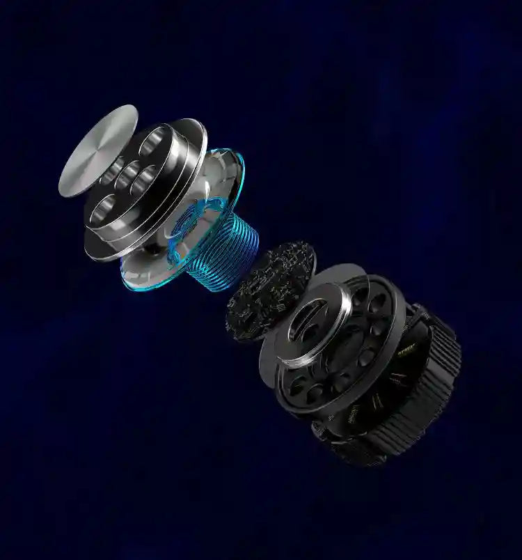 Wired HiFi IEM Earphones with Mic | High-Fidelity Bass Earbuds Tidesmit