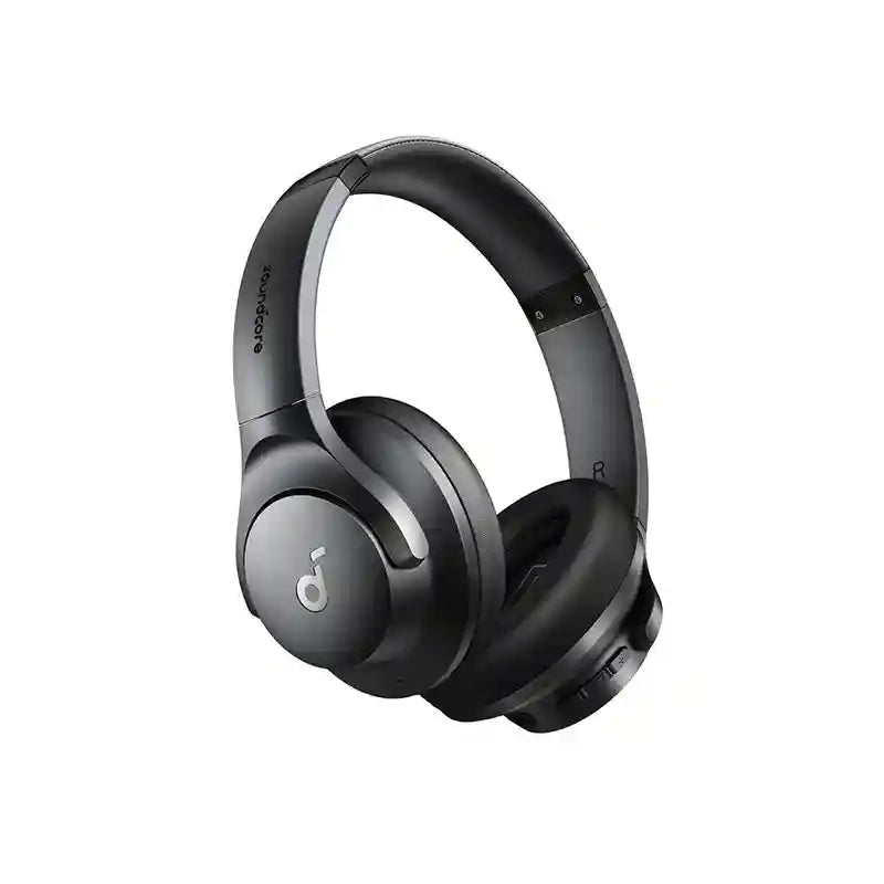 Wireless Headphones with Active Noise Cancellation & Low Latency Audio Black Tidesmit