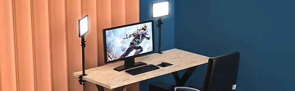 LED Video Light Panel | Adjustable Studio Fill Lamp for Creators Tidesmit