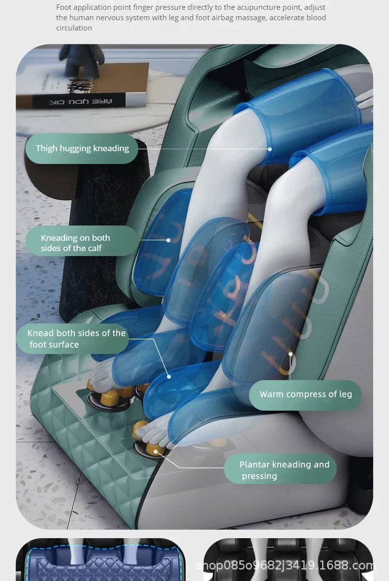 Zero Gravity Massage Chair with Heat Therapy and Full Body Support Massage Chairs Tidesmit
