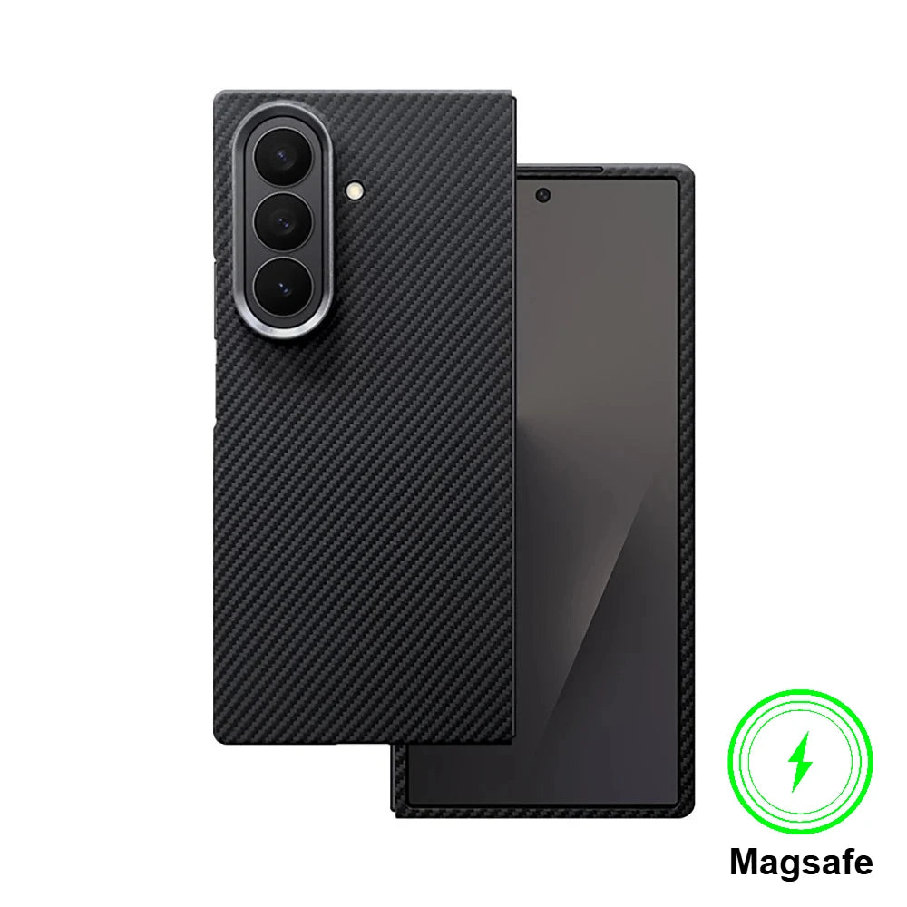Samsung Galaxy Z Fold 7 Aramid Carbon Fiber Magnetic Case Magsafe T1 Tidesmit