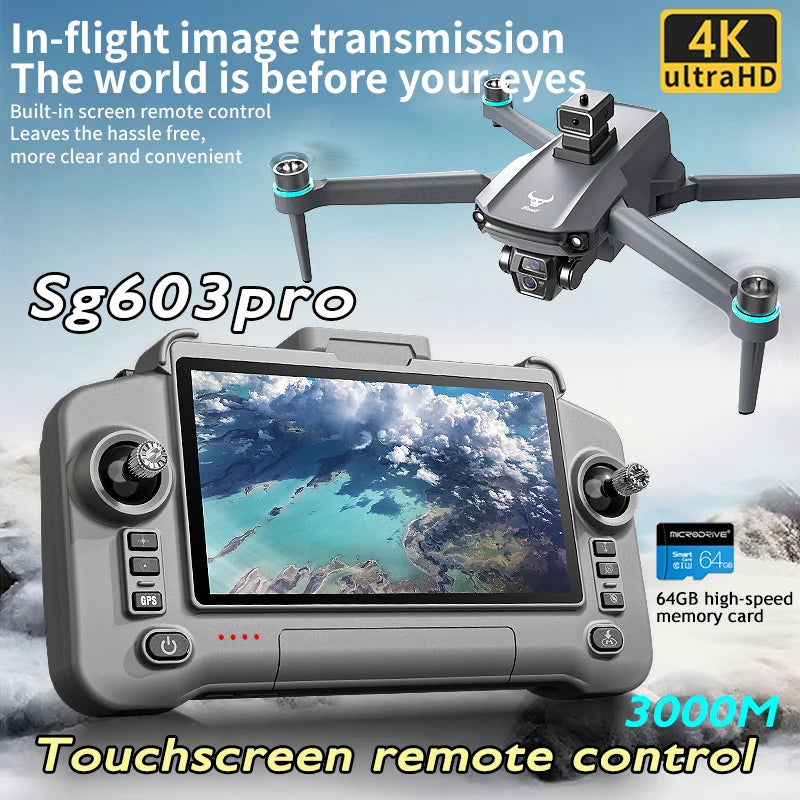 8K GPS Camera Drone with EIS Stabilization and Brushless Motor Tidesmit