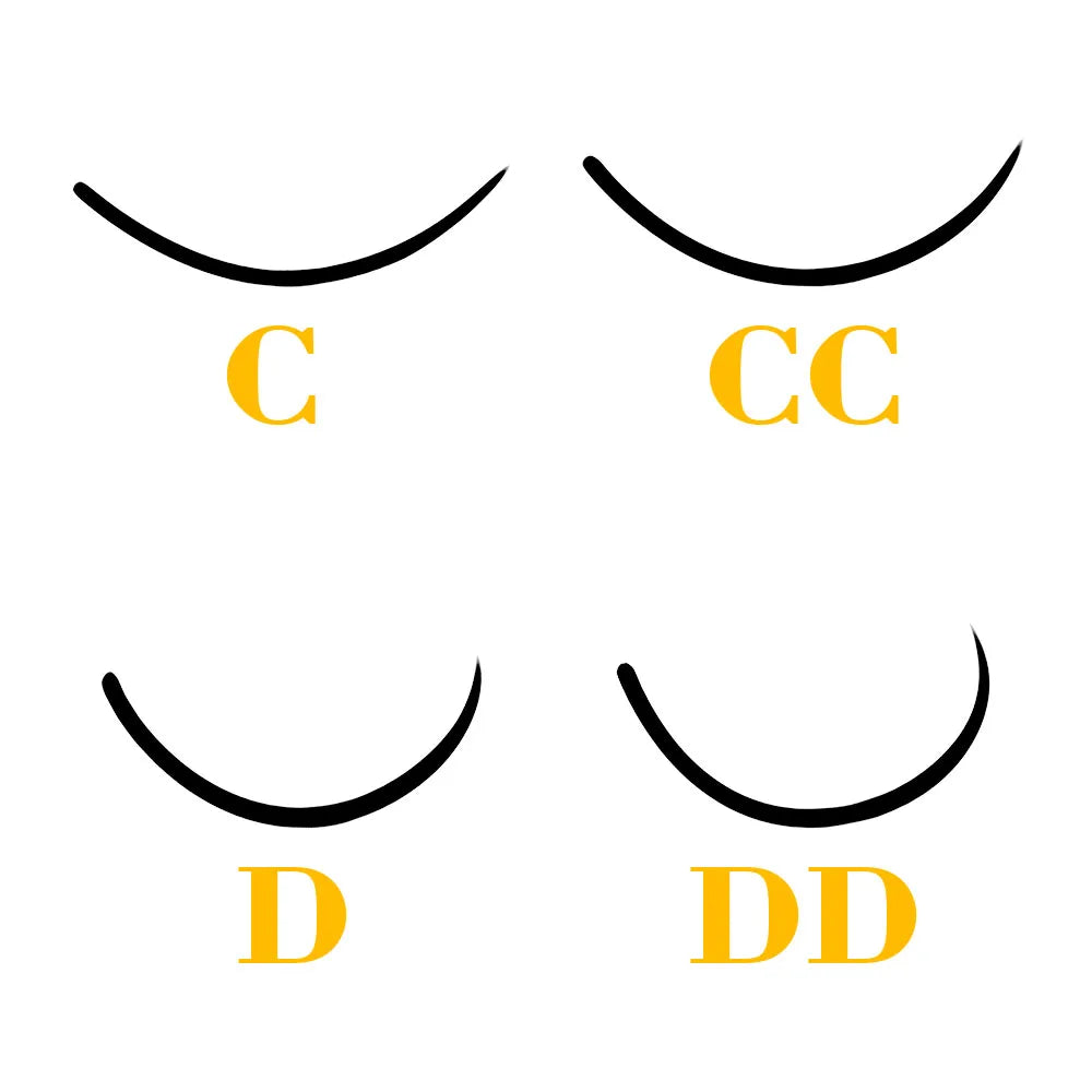 Individual Cluster 3D Volume Silk Lashes by Tidesmit False Eyelashes Tidesmit