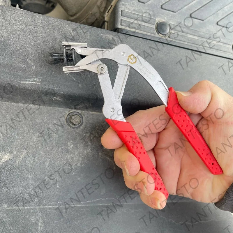 Car Clip Removal Pliers Plastic Rubber Round Nail Fastener Remover Tool for Car Interior Door Panel Chassis Trunk Repair Tool