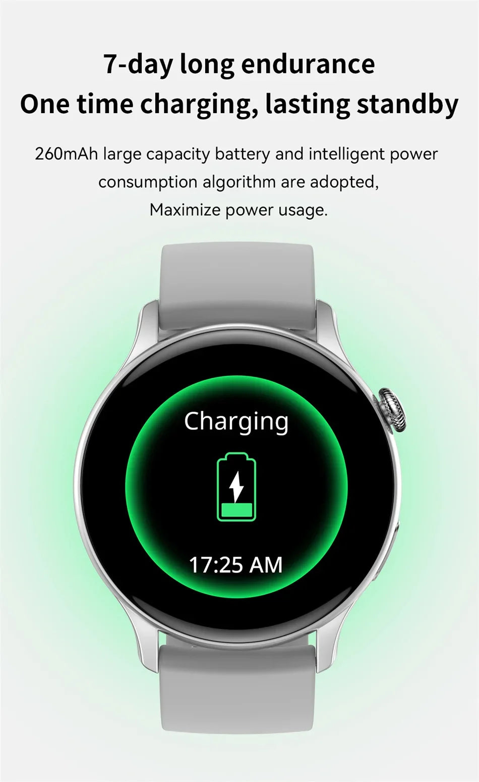 2025 AMOLED Smart Watch Ladies Screen Always Show Time 466*466 HD Health Tracker Voice Calling Smartwatch Women