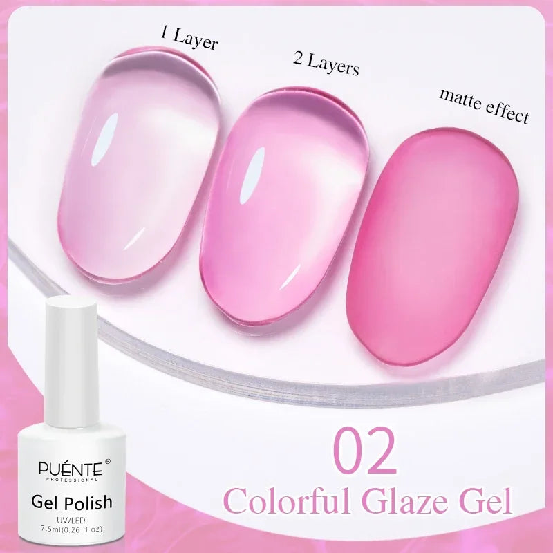 3D Sculpture Gel Nail Polish 15ml - Professional Soak Off Formula Permanent Makeup Machines Colorful Glaze 02 Tidesmit