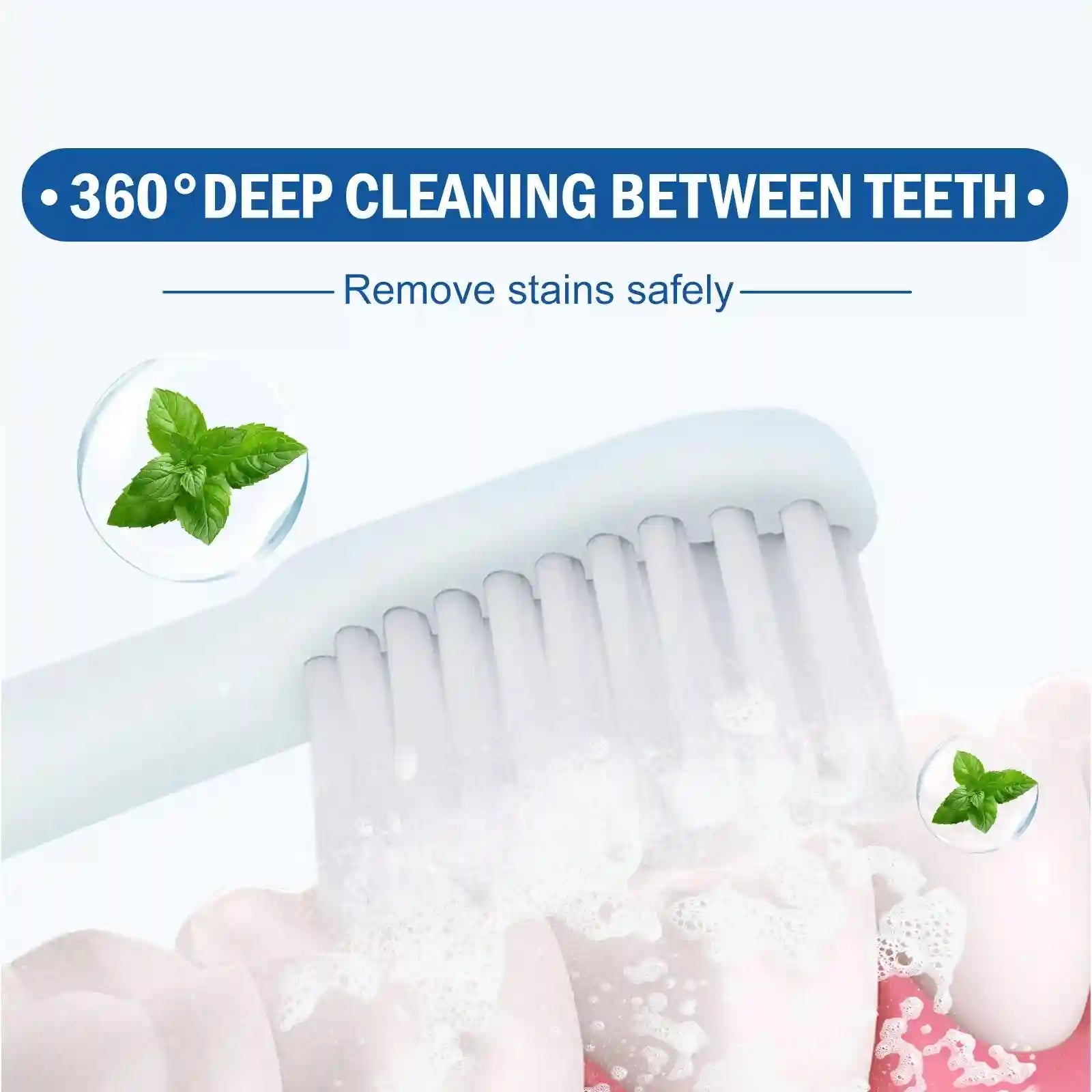 Tidesmit whitening toothpaste for plaque removal, dental calculus cleaning, and fresh breath dental care.