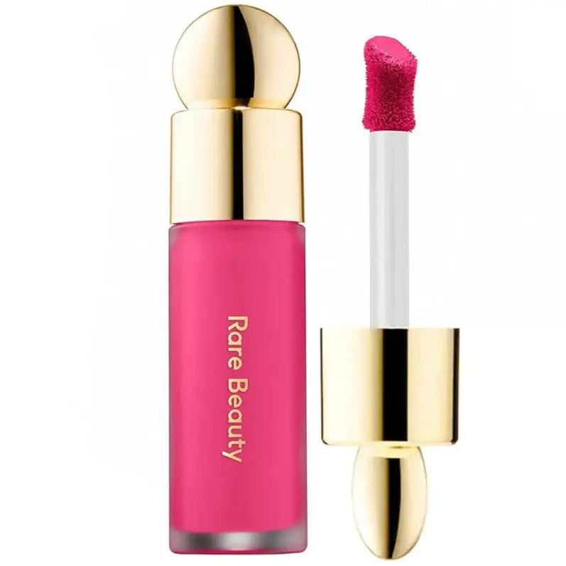 Tidesmit melting cream blush with glitter pearlescent finish for glowing face makeup and hydrated lips texture view