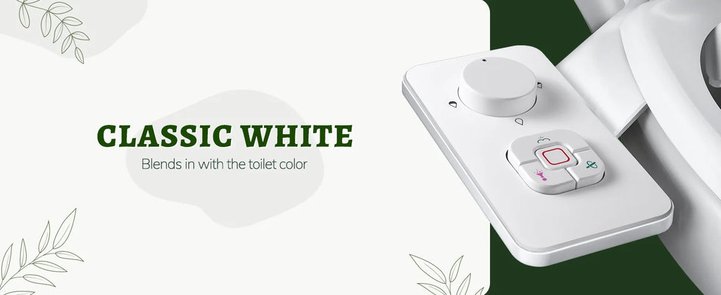 Samodra Bidet Toilet Seat Attachment Ultra-thin Non-electric Dual Nozzles Frontal & Rear Wash For Bathroom Toilet Bidet Sprayer