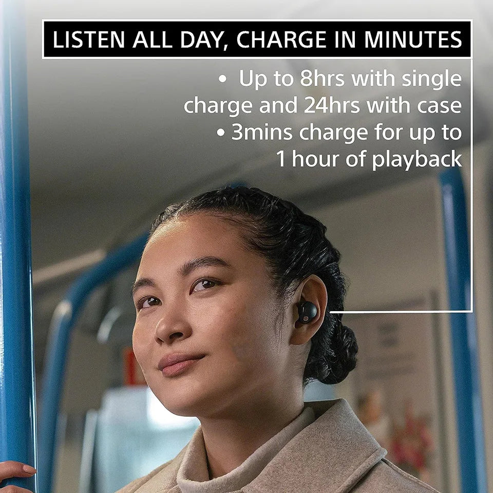 Sony WF-1000XM5 Wireless Headphones with Industry-Leading Noise Cancellation Tidesmit