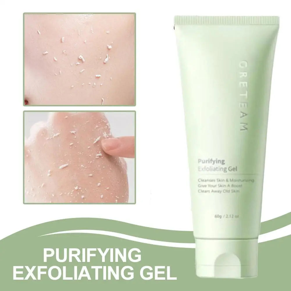 Professional Exfoliating Gel for Face - Deep Cleaning Scrub (60g) Scrubs Treatments Tidesmit