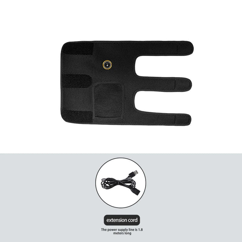 Elbow Massager with Heat & Vibration Therapy - Portable Pain Relief Relaxation Treatment 5V-Heating Tidesmit