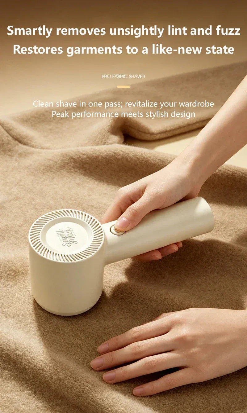 Tidesmit Electric Lint Remover USB Rechargeable Fabric Shaver