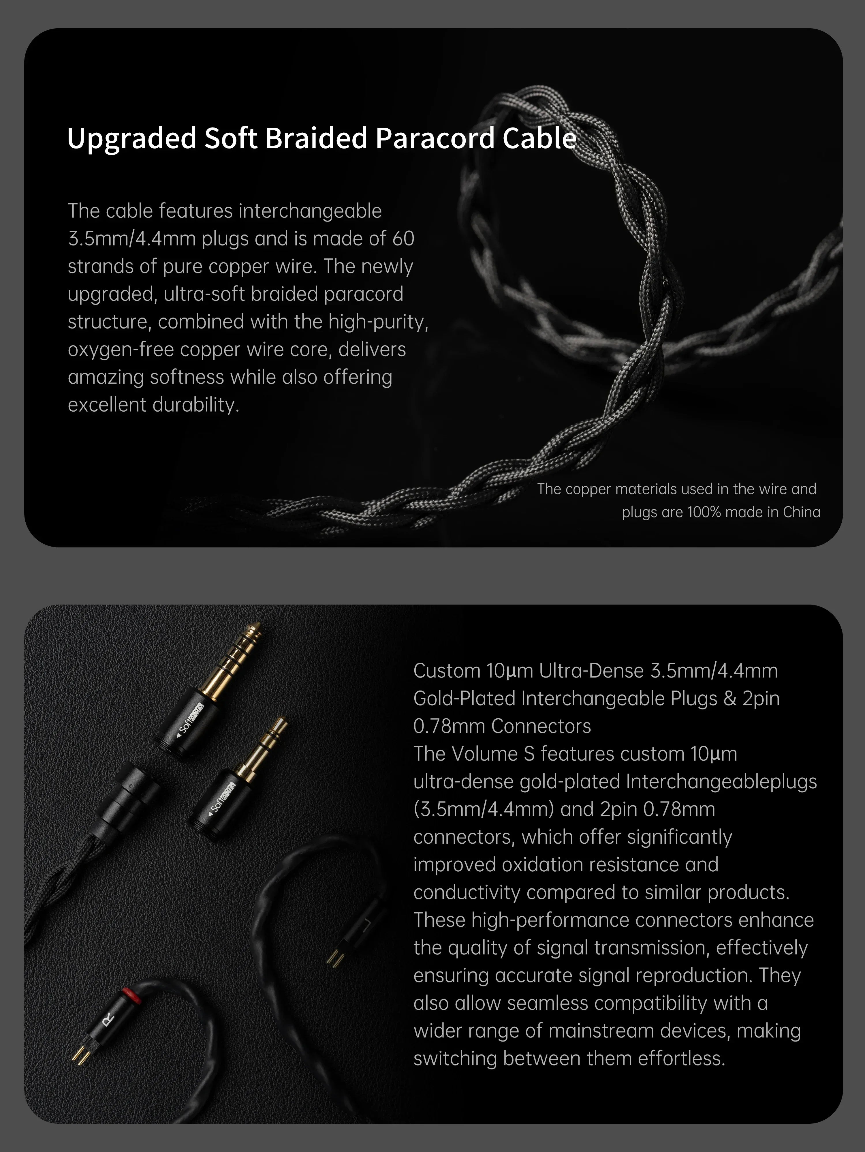 Softears Volume S Hybrid IEM | HiFi Monitoring Audio | Tidesmit Tidesmit