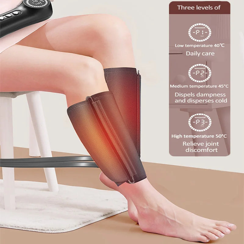 Shiatsu Foot and Back Massager with Heat Therapy - Tidesmit EU Model Massage Cushion Tidesmit