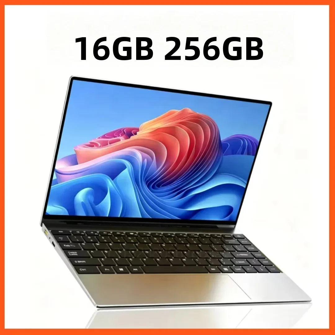 Cost Saving Home Office Stable Business Laptop 14.1 Inch 120Hz IPS Screen Intel 4405U 5000mAh 32GB 2TB SSD Backlit Keyboard