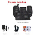 Red Light Therapy Neck Wrap - Dual-Chip LED Pad for Muscle Relief Massage Chairs therapy shawl Tidesmit