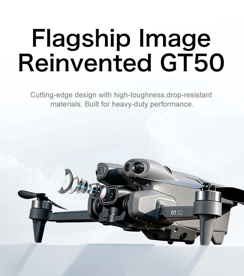 8K GPS Camera Drone with Obstacle Avoidance | Foldable Aerial Pro Tidesmit